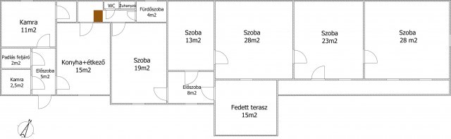 Eladó családi ház, Váralján 36 M Ft, 5 szobás