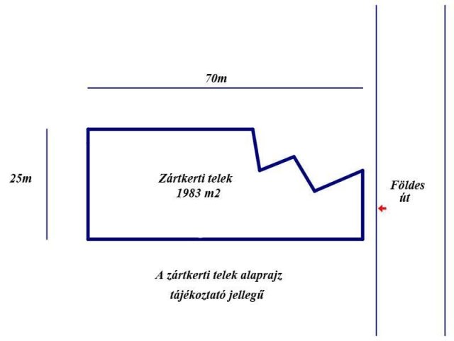 Eladó telek, Nagykőrösön 2.3 M Ft / költözzbe.hu