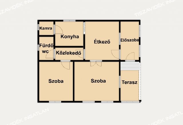 Eladó családi ház, Nagykörűn 25.9 M Ft, 2 szobás