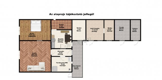 Eladó családi ház, Hódmezővásárhelyen 43.5 M Ft, 2 szobás