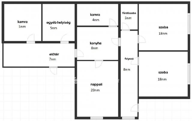 Eladó családi ház, Ecsegen 7.9 M Ft, 3 szobás