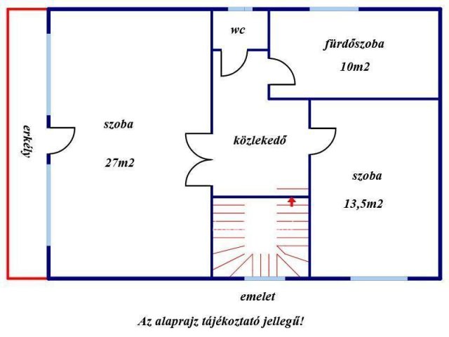 Eladó családi ház, Gyöngyösön 66.9 M Ft, 4 szobás