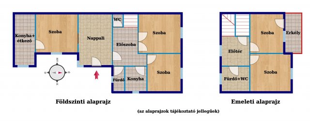 Eladó családi ház, Heréden 55 M Ft, 3+2 szobás