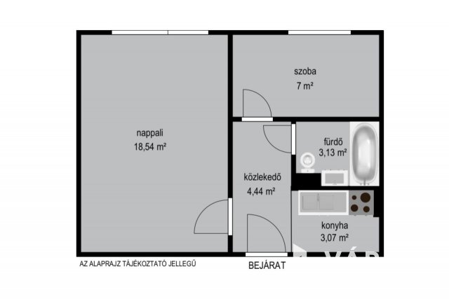 Eladó panellakás, Győrött 33 M Ft, 2 szobás