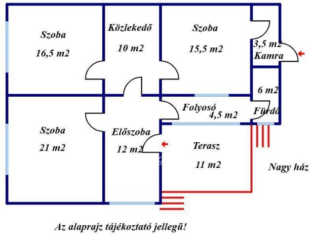 Eladó családi ház, Méhkeréken 17 M Ft, 4+1 szobás