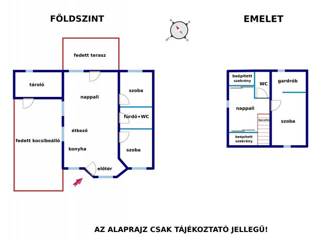 Eladó ikerház, Szigetszentmiklóson 64.9 M Ft, 5 szobás