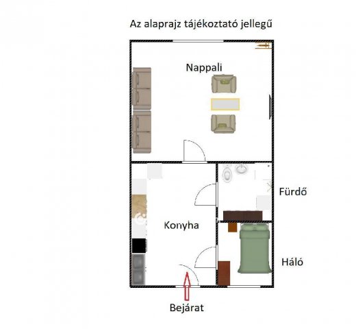 Eladó téglalakás, Budapesten, V. kerületben 125 M Ft, 2 szobás