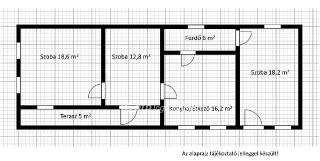 Eladó családi ház, Mezőkövesden, Mária utcában 38.4 M Ft