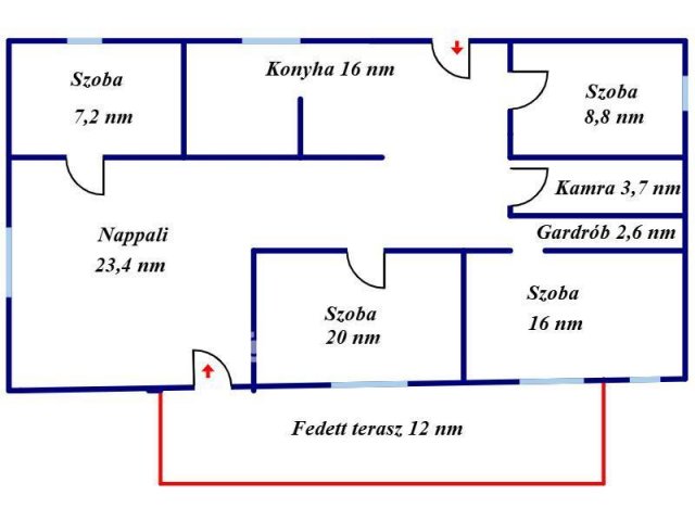 Eladó családi ház, Békésszentandráson 23.9 M Ft, 3 szobás