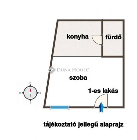 Eladó téglalakás, Budapesten, VIII. kerületben 27.9 M Ft