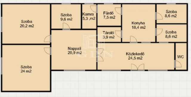 Eladó családi ház, Tótszerdahelyen 34 M Ft, 5 szobás