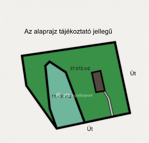 Eladó telek, Ácson 53 M Ft / költözzbe.hu