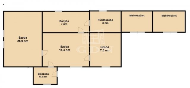Eladó családi ház, Zalaistvándon 7.49 M Ft, 3 szobás