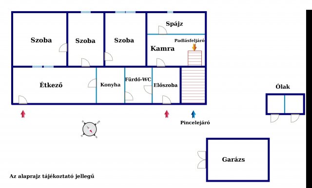 Eladó családi ház, Tiszakécskén 19.9 M Ft, 3 szobás