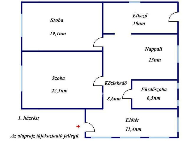 Eladó családi ház, Kenderesen 10.6 M Ft, 2 szobás