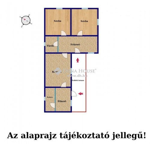 Eladó családi ház, Tápiószecsőn 33 M Ft, 2 szobás