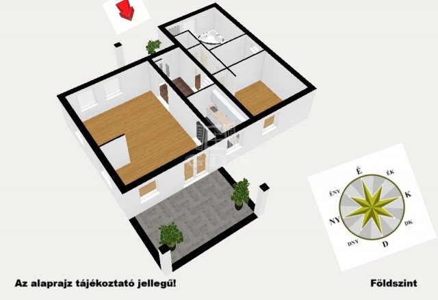 Eladó családi ház, Tápiószecsőn 69.9 M Ft, 4 szobás