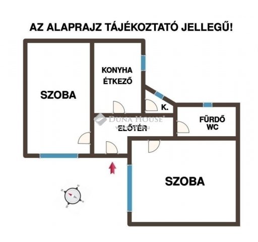 Eladó téglalakás, Budapesten, VIII. kerületben 79.9 M Ft