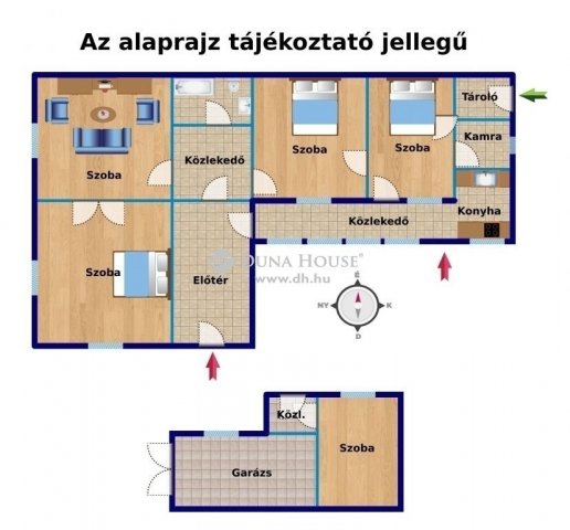 Eladó családi ház, Gyömrőn 54.9 M Ft, 5 szobás