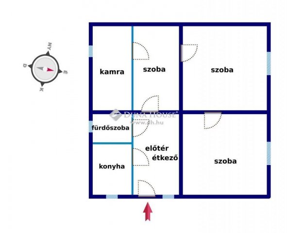 Eladó családi ház, Kecskeméten 35 M Ft, 3 szobás