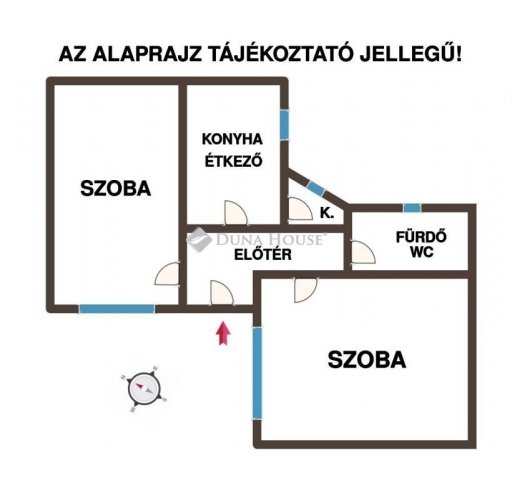 Eladó téglalakás, Budapesten, VIII. kerületben 79.9 M Ft