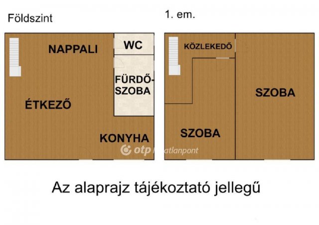 Eladó nyaraló, Tiszalökön 32 M Ft, 1+1 szobás
