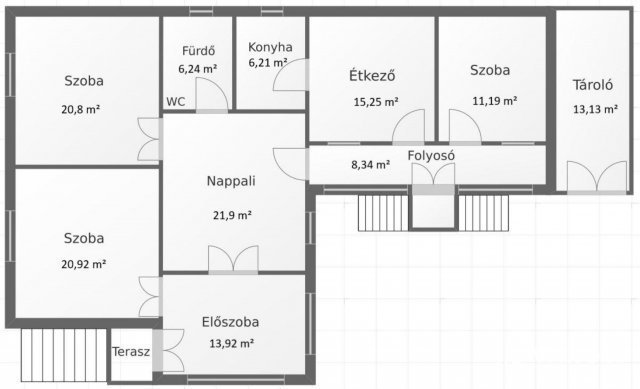 Eladó családi ház, Érsekvadkerten 25.9 M Ft, 4 szobás