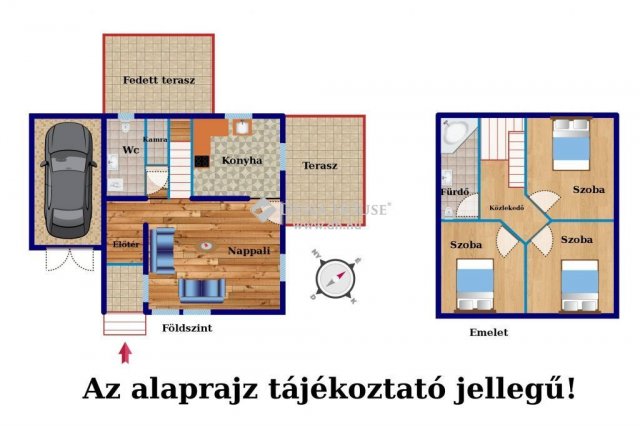 Eladó ikerház, Gyömrőn 89.9 M Ft, 4 szobás