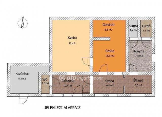 Eladó családi ház, Szentesen 12.5 M Ft, 2+1 szobás