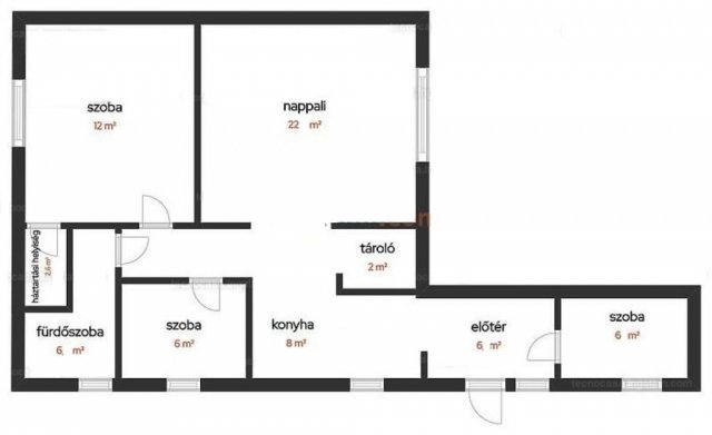 Eladó családi ház, Dunakeszin, Kölcsey utcában 51.5 M Ft