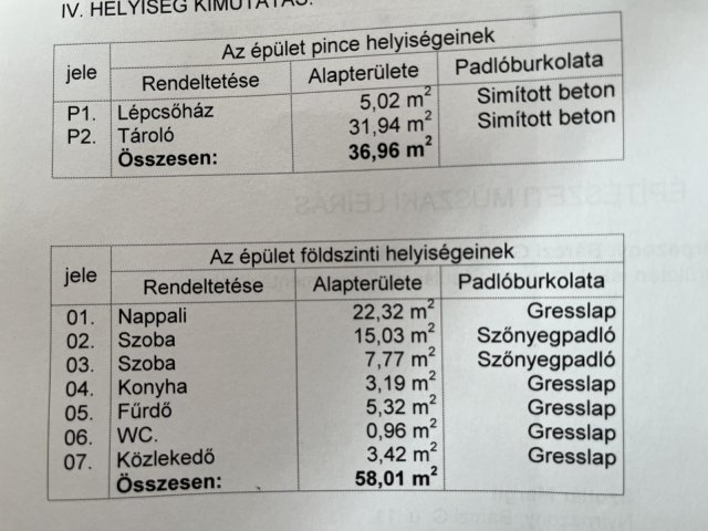 Eladó családi ház, Nyírpazonyon 41.99 M Ft, 2 szobás