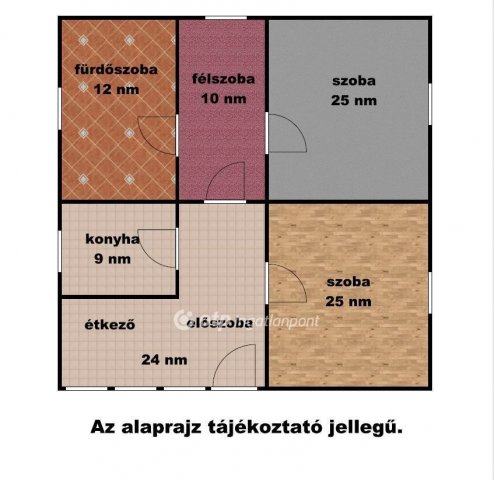 Eladó családi ház, Fegyverneken 15 M Ft, 2+1 szobás