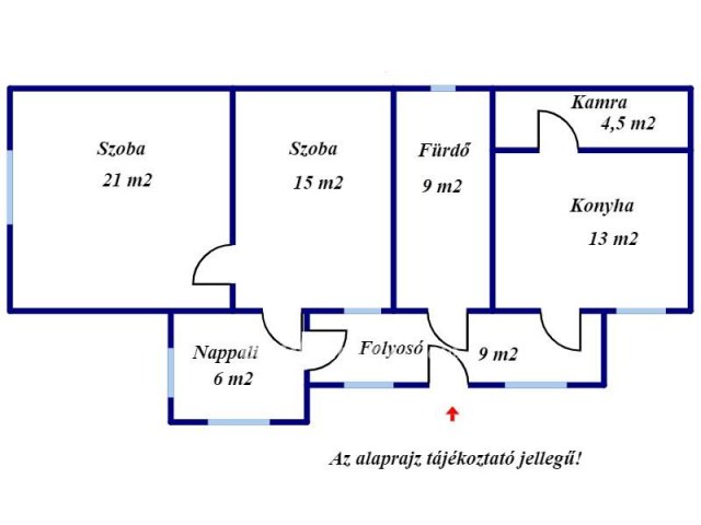 Eladó családi ház, Gyulán, Hajnal utcában 26.9 M Ft, 2+1 szobás