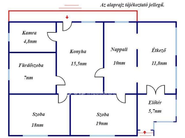 Eladó családi ház, Fegyverneken 17.95 M Ft, 2 szobás