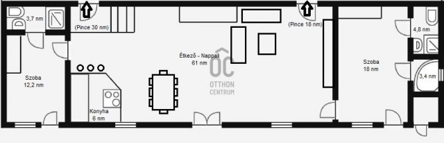 Eladó családi ház, Szálkán 55 M Ft, 3 szobás
