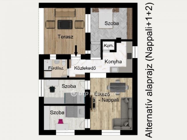 Eladó családi ház, Debrecenben 56 M Ft, 3 szobás