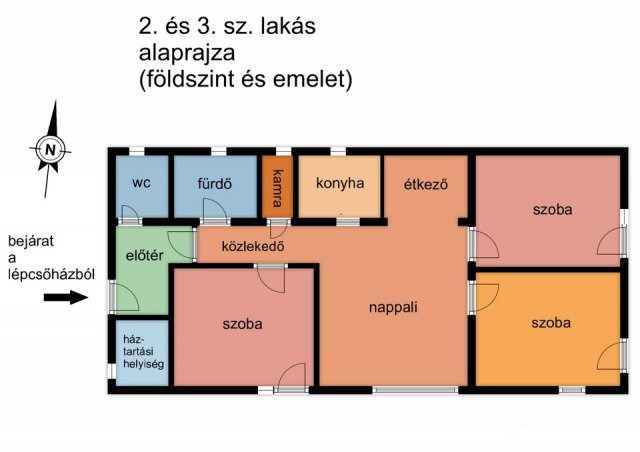 Eladó téglalakás, Pécsett 81.2 M Ft, 4 szobás