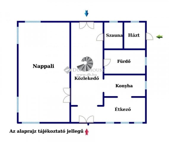 Eladó családi ház, Budapesten, II. kerületben 195 M Ft, 4 szobás