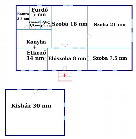 Eladó családi ház, Gödöllőn 71.9 M Ft, 4 szobás