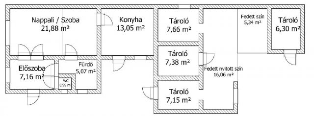 Eladó családi ház, Szentesen 15.9 M Ft, 1 szobás