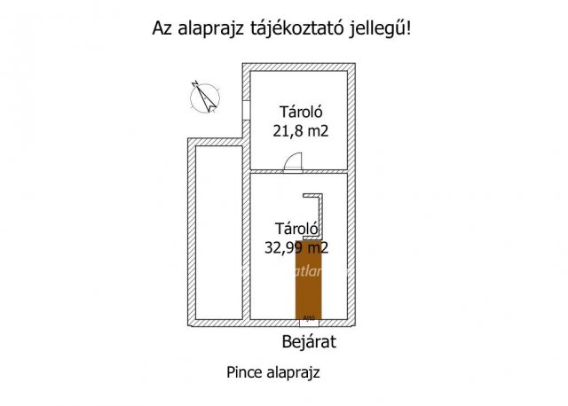 Eladó ikerház, Lábatlanon, Ady Endre utcában 50 M Ft, 3+1 szobás