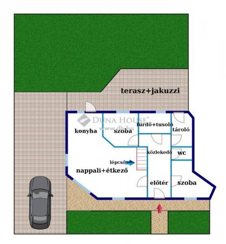 Eladó ikerház, Budapesten, IV. kerületben 109.9 M Ft, 3 szobás