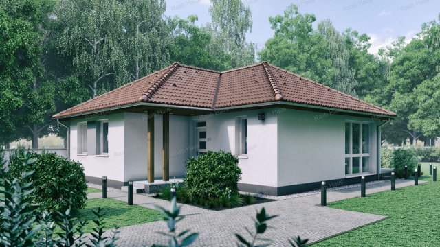 Eladó családi ház, Győrszemerén 68.53 M Ft, 5 szobás
