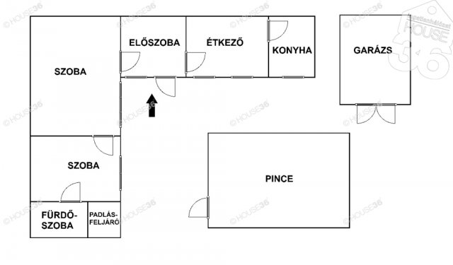 Eladó családi ház, Kecskeméten 29.5 M Ft, 2 szobás