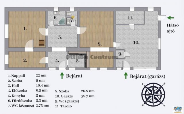 Eladó családi ház, Törökbálinton 79 M Ft, 3 szobás