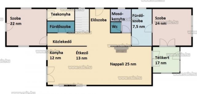 Eladó családi ház, Tahitótfalun 150 M Ft, 8 szobás