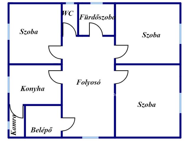 Eladó családi ház, Nagykerekin 15.5 M Ft, 3 szobás