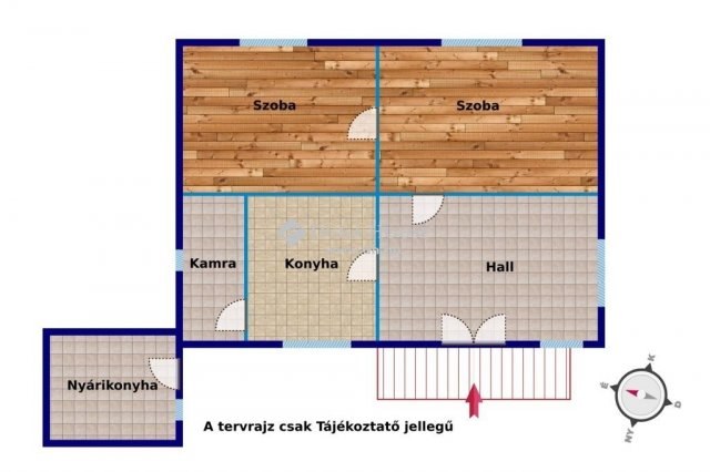 Eladó családi ház, Egerben 27.5 M Ft, 2 szobás