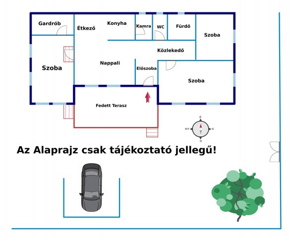 Eladó családi ház, Péterin, Szent István utcában 79.9 M Ft