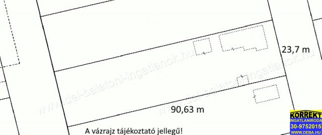 Eladó telek, Szőlősgyörökön 15.9 M Ft / költözzbe.hu